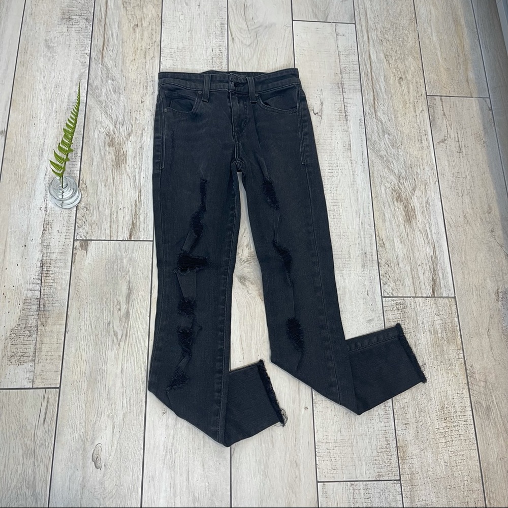 JOES Jeans Black Distressed Size 24